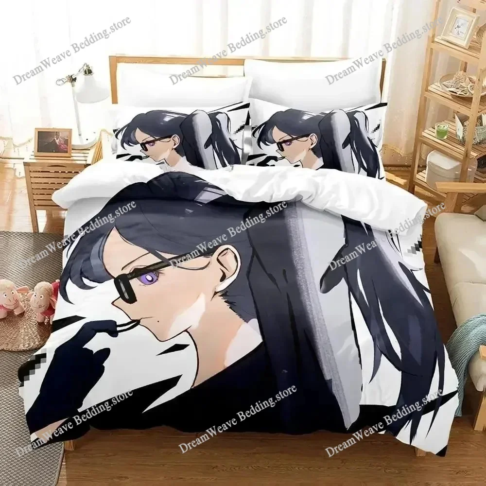 3D Print New Summer Time Rendering Bedding Set Anime Set Adult Kid Bedroom Kawaii Girls Duvet Cover Sets Home Textileextile