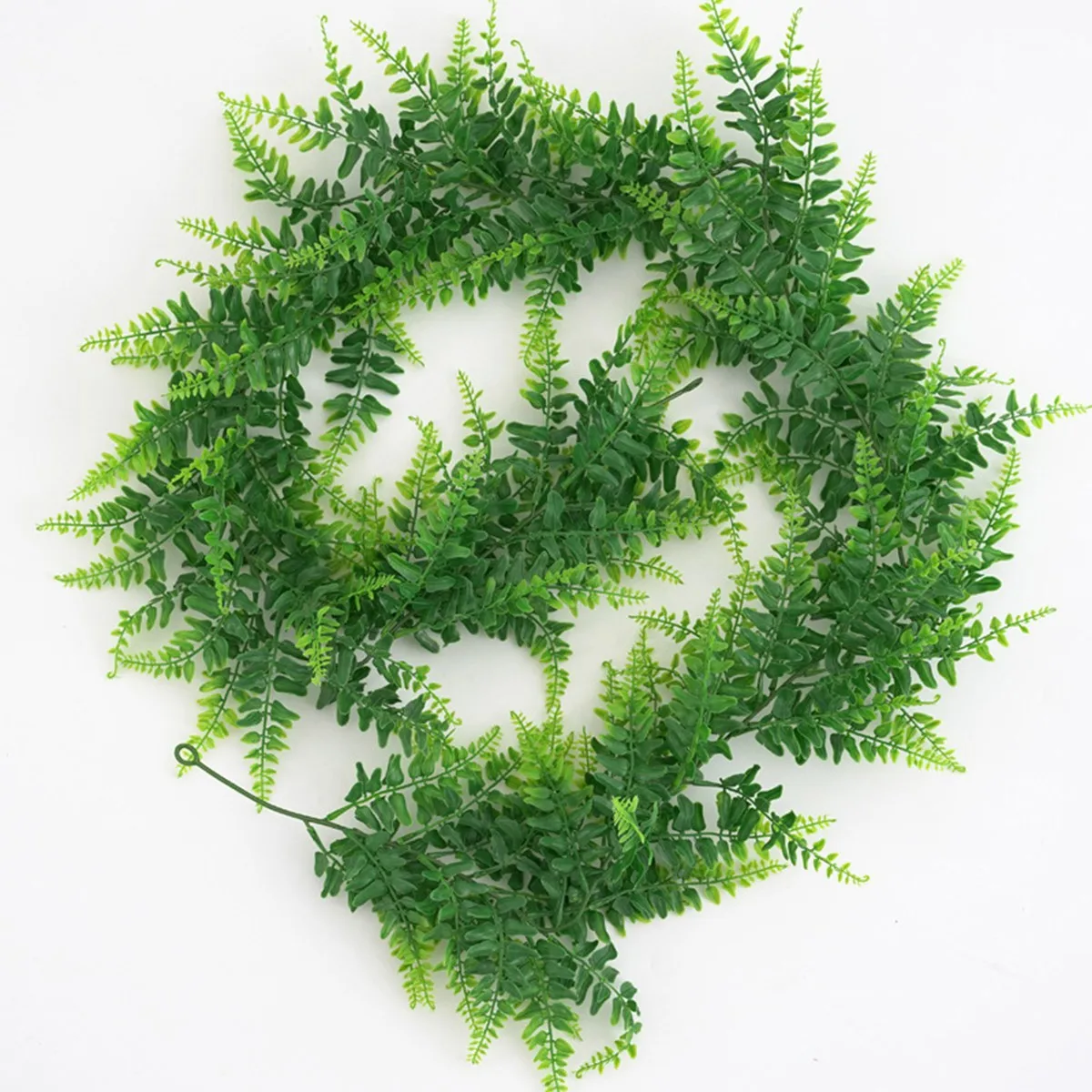 

1pc Hot sales green Artificial Plants Plastic Persian vine Wedding outdoor Christmas Home Garden Office Festival Diy Decoration