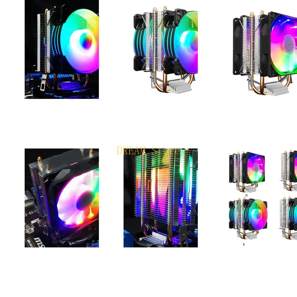 For PC Cooling for Case Fan Control Computer Cooler RGB Radiator 3-Pin Mute Heat Best Sale