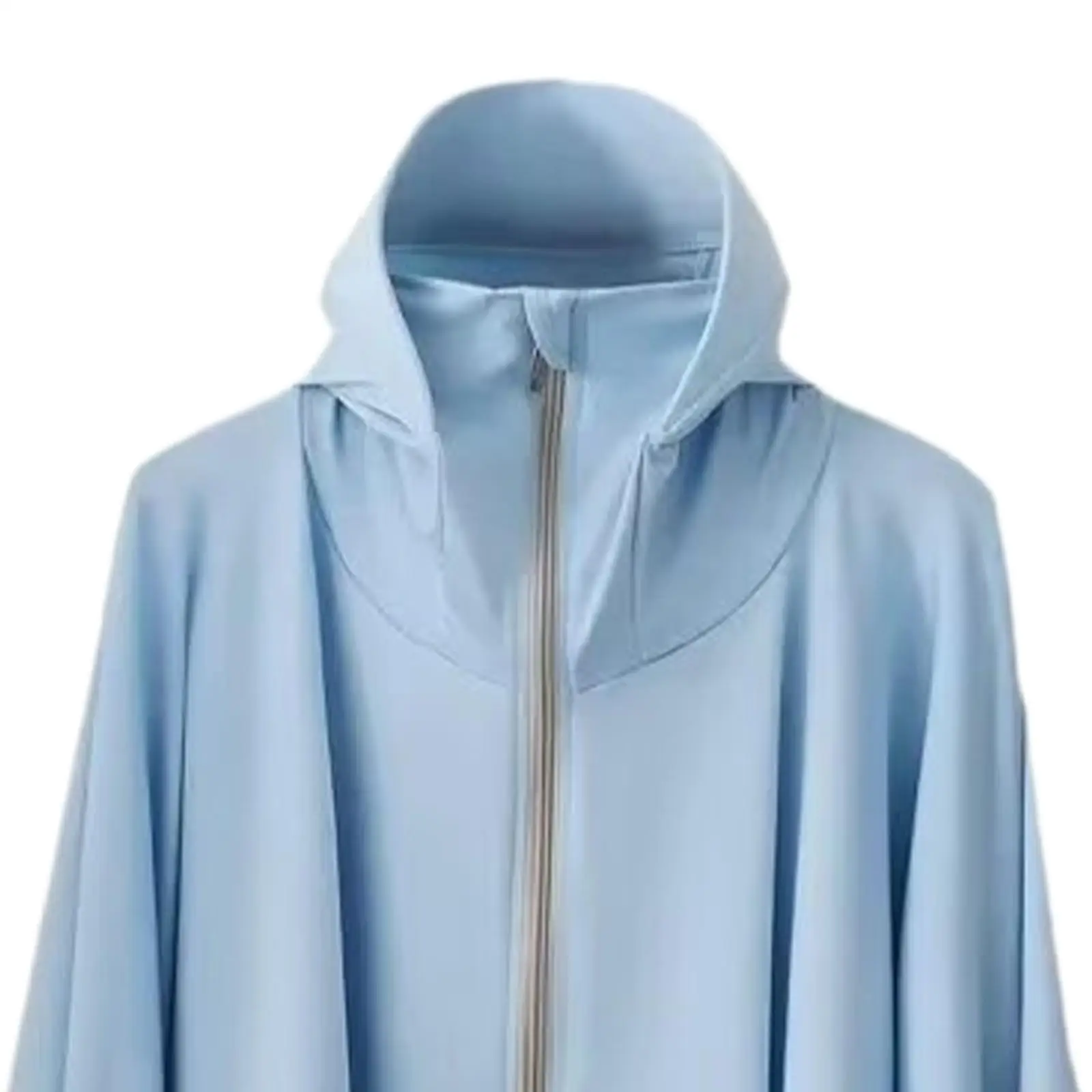 Sudadera con capucha de protección solar para mujer, chaqueta de manga larga, camisa con cremallera completa, ropa de protección solar para conducir, montar, pescar, senderismo al aire libre