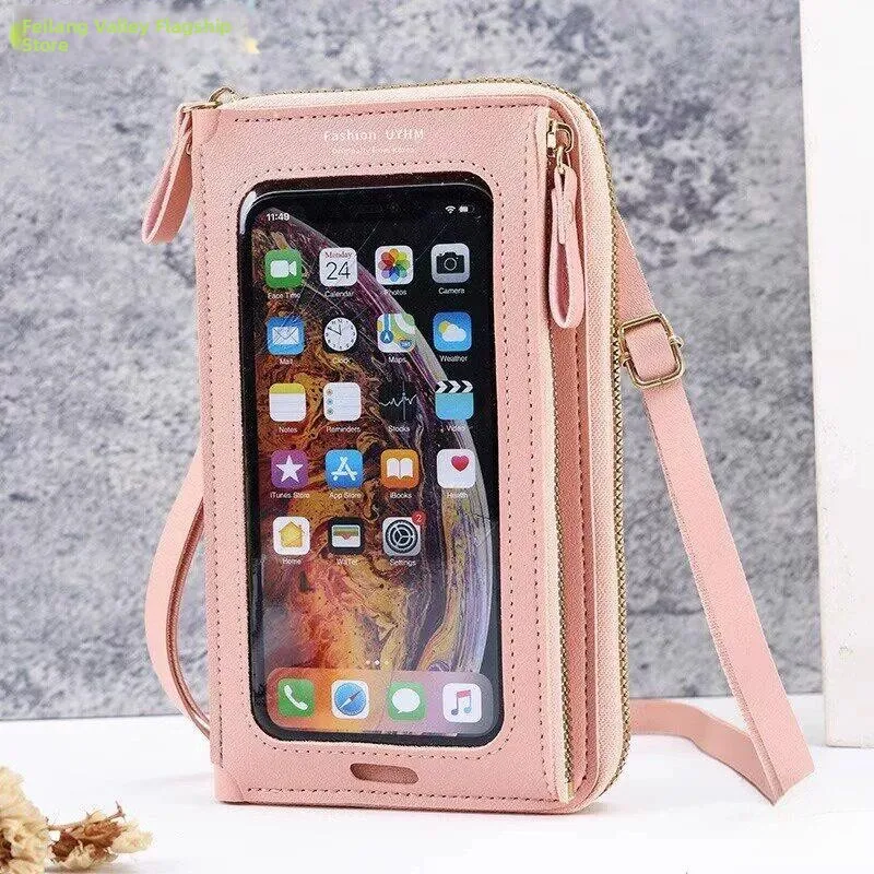 

Touchable Ladies Mobile Phone Bag 2026 New Style Ultra Light Coin Purse Vertical Crossbody Bag Fashionable And Convenient