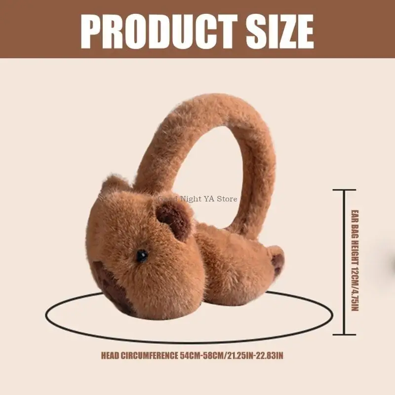 Capybara en peluche pour temps froid