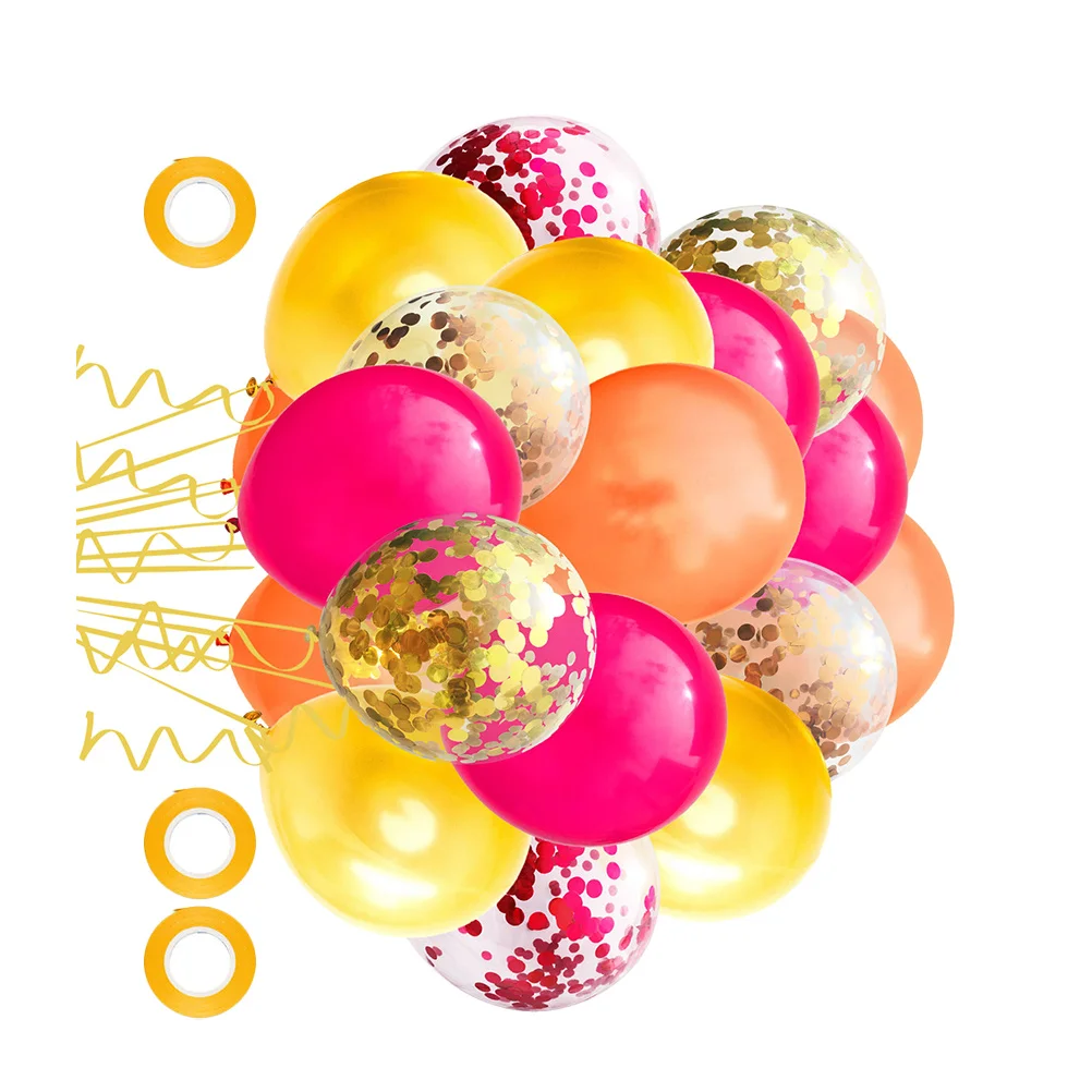 

60pcs Latex Balloons Kit Party Supplies Decoration Set Hanging Wall Ceiling Balloon Ornaments Festive Birthday Party Decorations