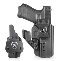 Only Fit Glock G17 / G19 Gen 3-5 Glock G22/G23/G31/G32 Gen 3-4,Glock G19X/44/45,IWB,OWB,Convertible Right Holster,Mounting sight
