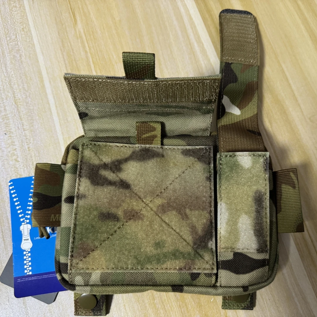 Tactical Super Admin Pouch MOLLE Compatible Tactical Pouch Admin Gear Storage, Heavy Duty Outdoor Pouch for Tactical Vest