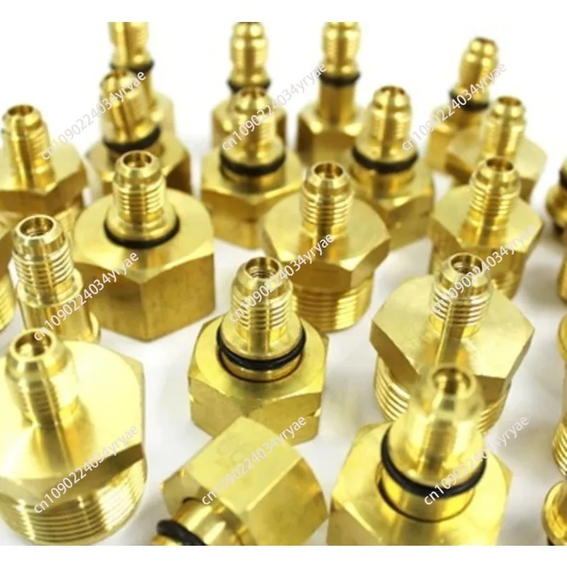 Car Air Condition Universal Leak Test Adapter Leak Detection Repair Kit Leak Detector For Europe America Asia Car Fit