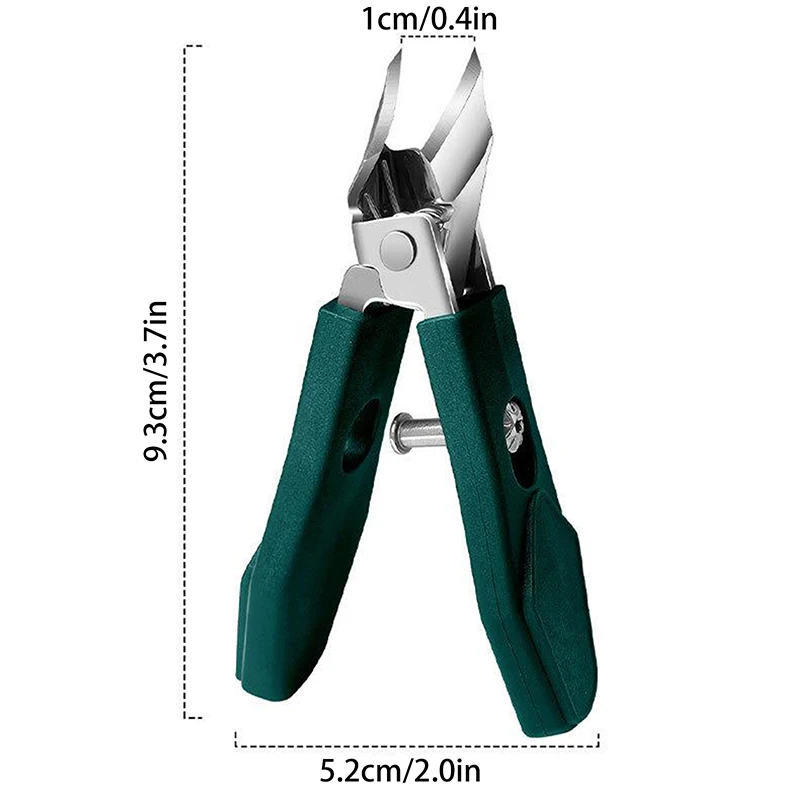 مكافحة سبلاش مسمار كليبرز الفولاذ المقاوم للصدأ نام أظافر إهاب القاطع قطري كماشة المنزلية مسمار المتقلب أدوات مانيكير