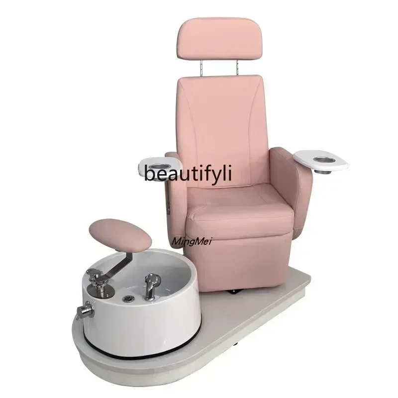 

35Foot massage chair for beauty and nail salon, eyelash pedicure, foot soaking and foot washing sofa