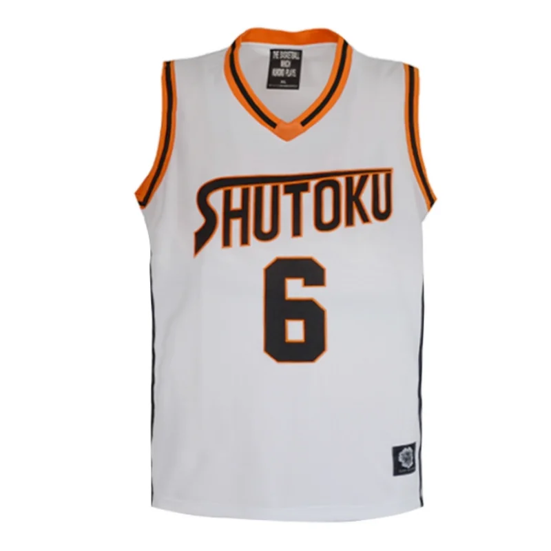 

Аниме Kuroko No Basuke Shutoku Takao Kazunari Midorima Shintaro Ootsubo Taisuke Kimura Shinsuke баскетбольная майка Косплей рубашка