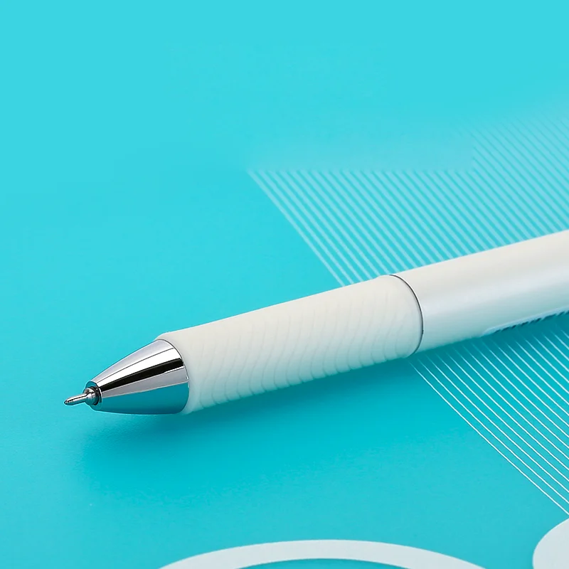 1 Pcs Pentel Gel Pen BLN75L Color Stripe Limited Edition ENERGEL Press Type Quick-drying Black Sign Pen 0.5mm Office Accessories