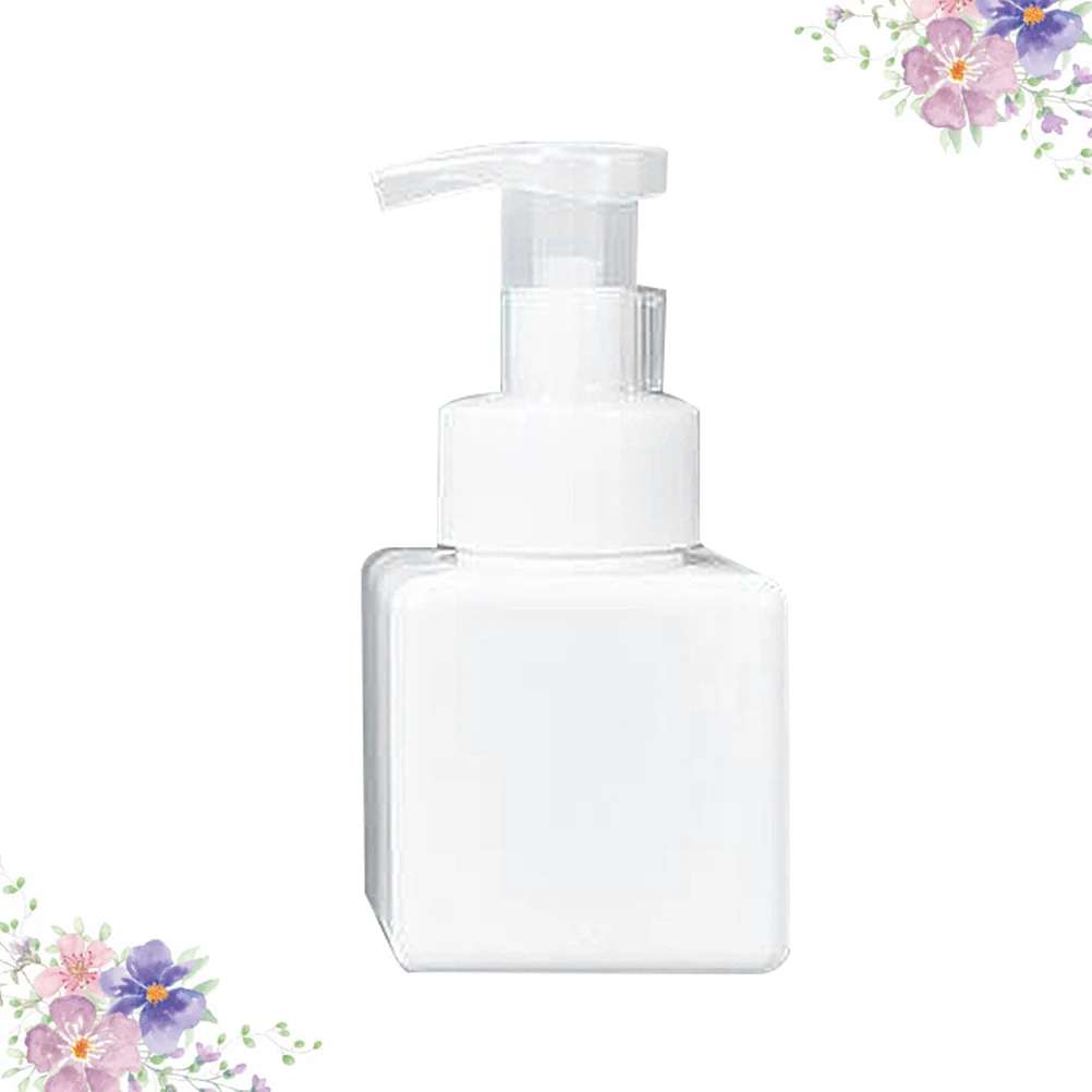 

4 Pcs Lotion Bottle Pump Dispenser Travel Shampoo Bottles Container Plastic with Foaming Hand Size Empty Refillable