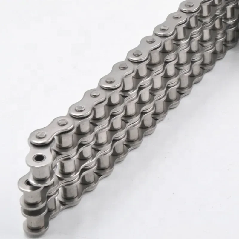 【Best-selling】08A-3 RS40 40-3 a Series Short Pitch Transmission Drive Link Chain Triplex Conveyor Roller Chain