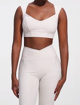 

Yoga Bra Workout for Women Underwear Gym Workout Crop Tank High Waist Shorts Bra for Women Outfits Fitness Running Y2k Crop Top