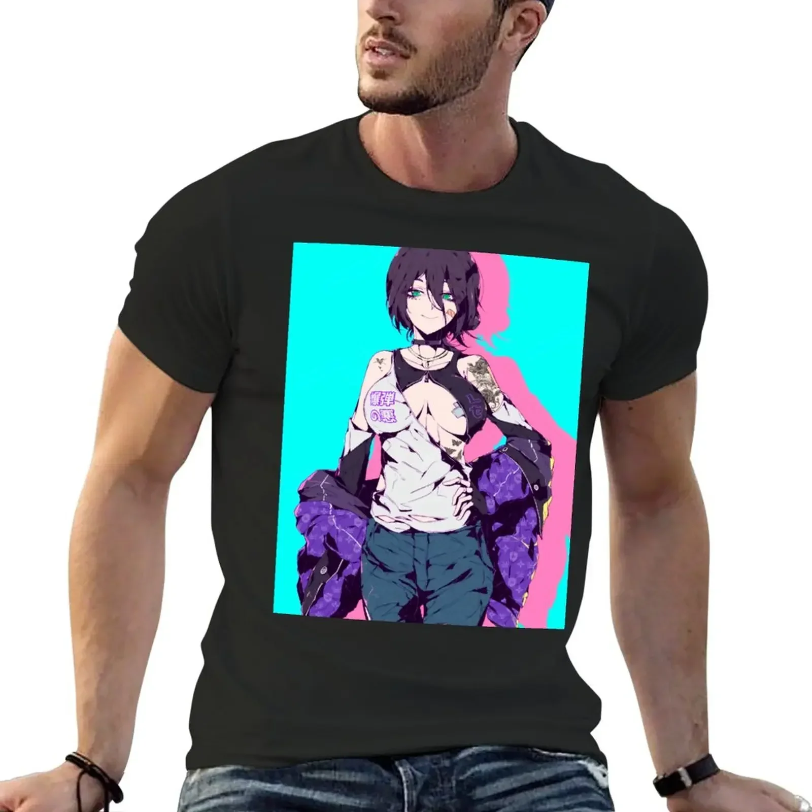 Reze Chainsaw Man Epic Anime T-Shirt boys whites summer clothes heavy weight t shirts for men