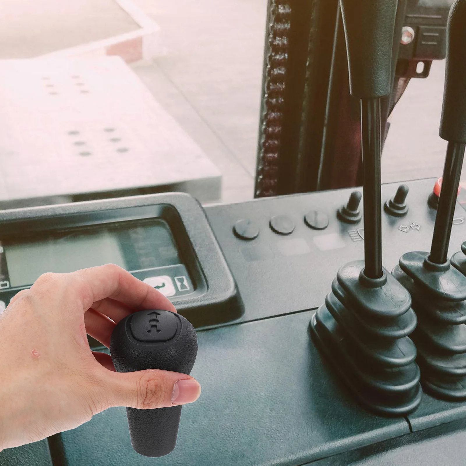 Manopola del cambio per carrello elevatore da 5 pezzi Maniglia a leva sostituibile Movimento liscio Durata Precisione Marche compatibili Modelli Efficienti