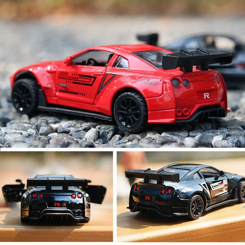 1:36 AE86 GTR modèle de voiture en alliage voiture de sport voiture en métal 2 portes ouverture retirer cadeau pour les enfants