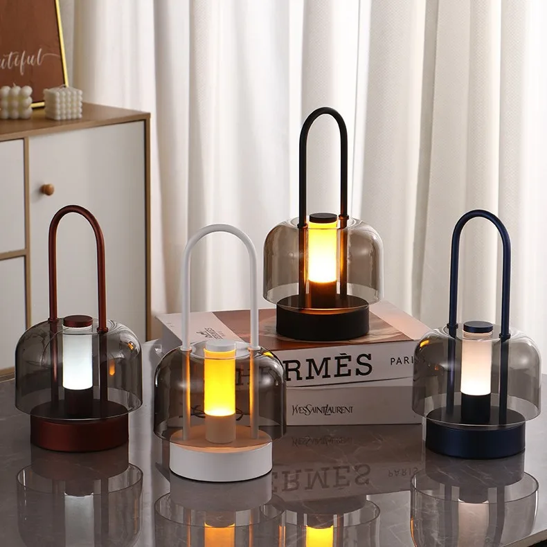 

Bar Restaurant Ambient Light Creative Coffee Shop Decorative Light Rechargeable Outdoor Camping Desk Lamp