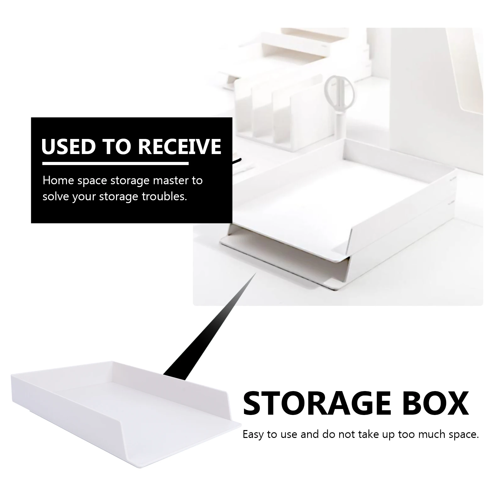 

Drawer Storage Box Makeup Drawers Holder Vanity Desk Organizer Case Plastic Container Office Organiser