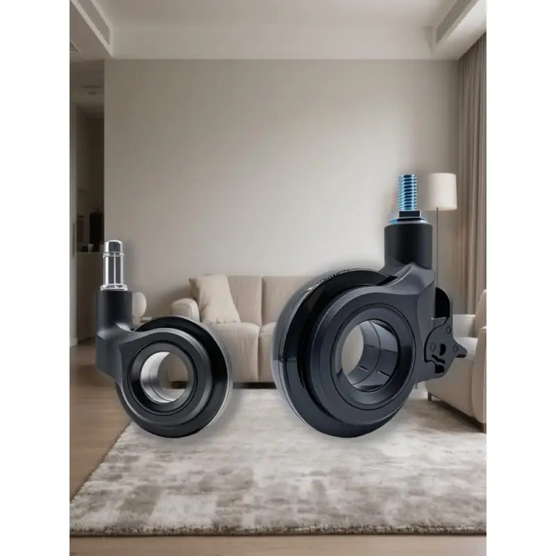 5 Pcs Anti-Tangle Office Chair Wheels