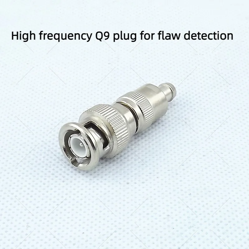 

5Pcs Ultrasonic Probe Line Q9 (BNC) Plug Special High-frequency Connector Socket for Flaw Detection