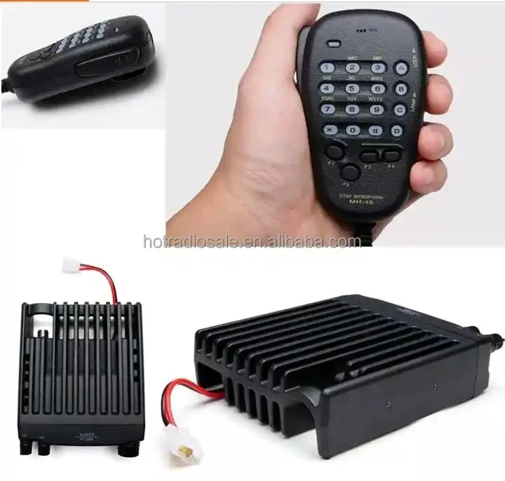 Walkie-talkie High Dual Band  Base Mobile Radio FT-7900R Car Transceiver Radio HAM talkie walkie 75w Long distance