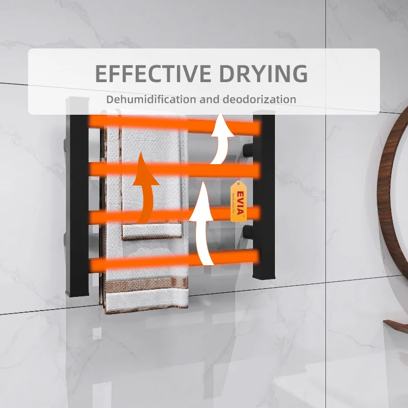 EV-70 Modern Mini Electric Towel Rack Bathroom