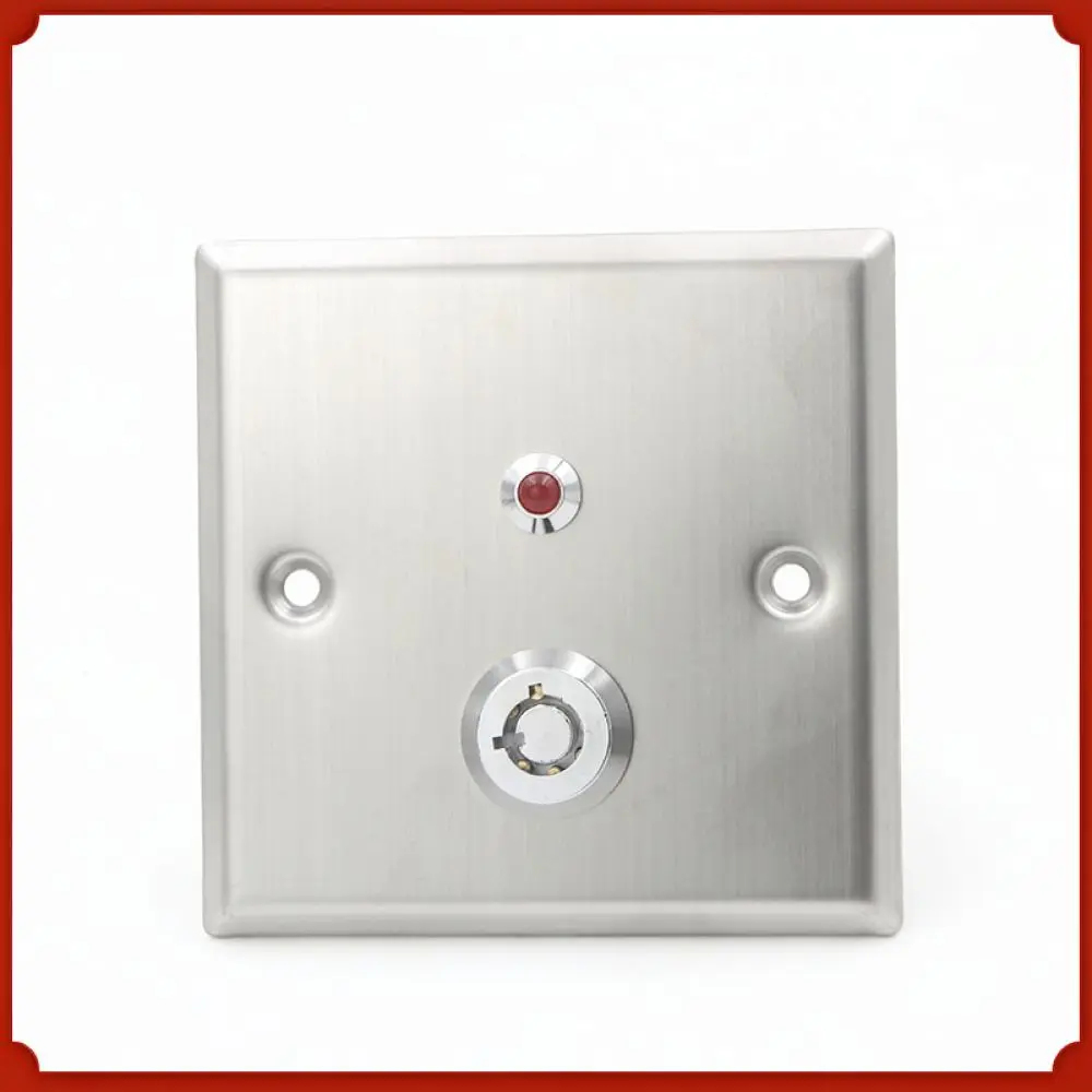 Emergency Reset Key Switch For S86KLC Industrial Control Component Red Green Light Indicator For Security System