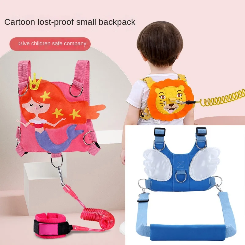 Baby Anti-lost Belt Backpack  Baby Safety Traction Rope Child Anti-lost Belt  Baby Rope Artifact Toddler Belt