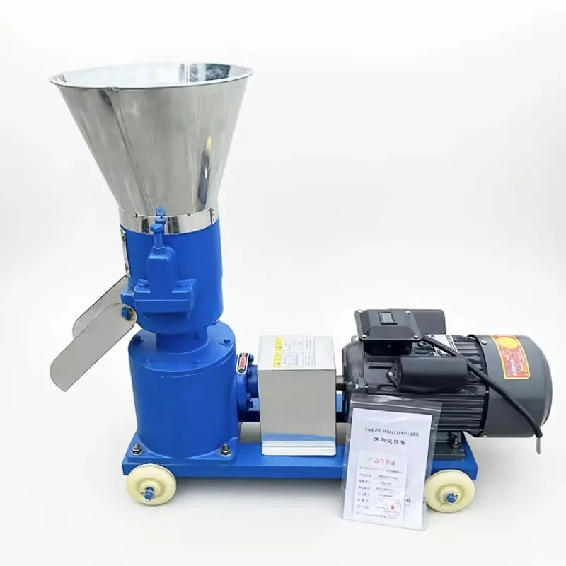 

Stainless Steel Animal Feed Pelletizer - Customizable for Chicken, Pig & Fish Feed Production
