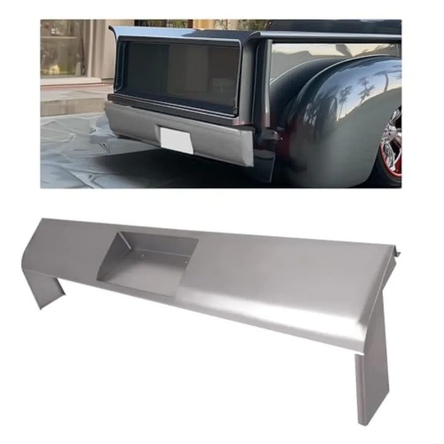 مقلاة لف المصد الخلفي متوافقة مع 19471953 تشيفي السلسلة الأولى جي إم سي لوحة التقاط شاحنة خطوة الجانب الصلب لإعادة المركبات الكلاسيكية