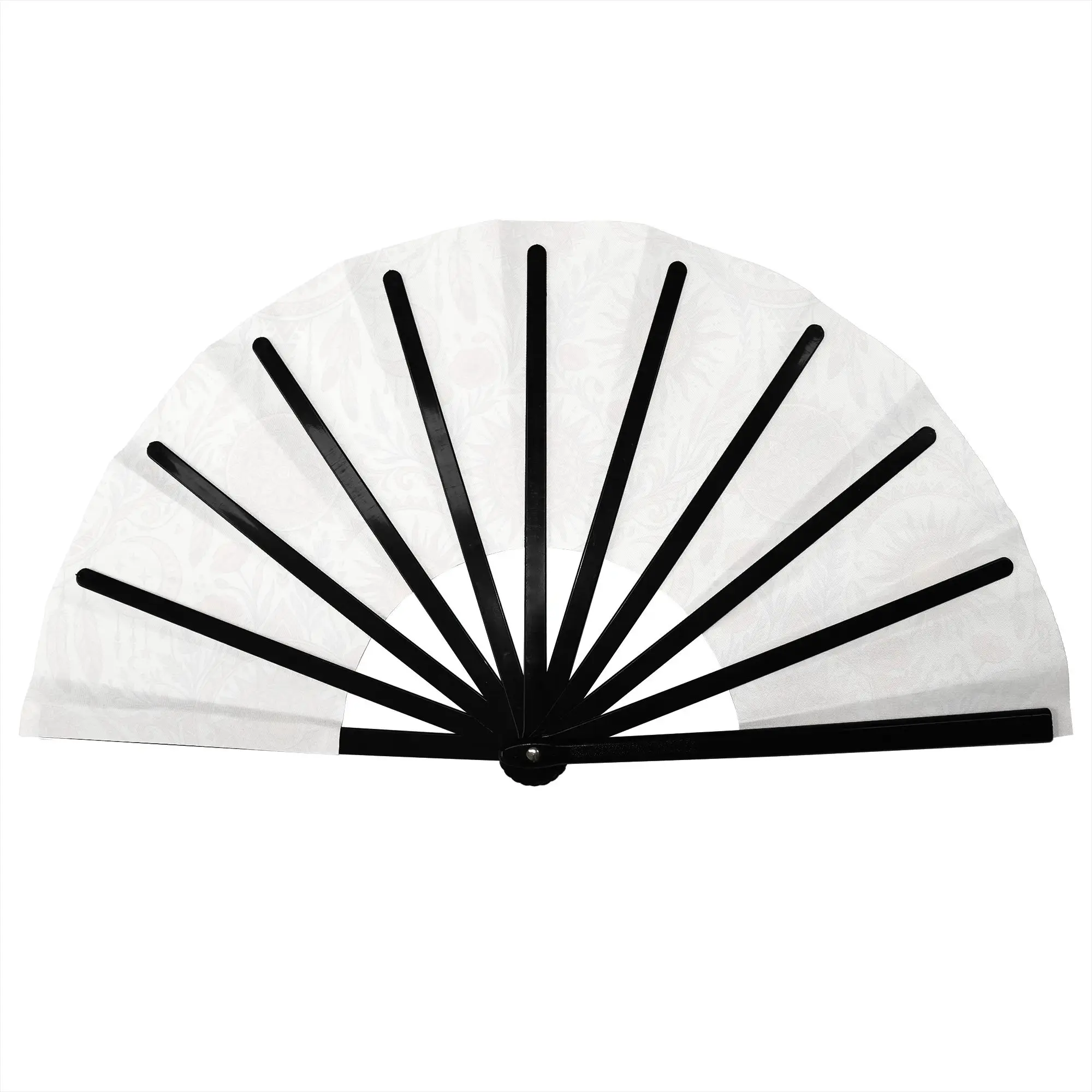 Customized Bohemian Wallpaper Portable Pocket Fan Outdoor  Polyester Folding Fan Chinese Dance Handheld Cooling Fans