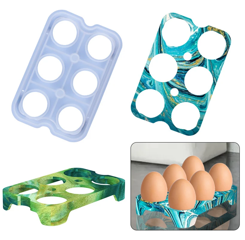 

Egg collection rack Silicone Mold Gemstone DIY Tool Jewelry Making Resin Silicone Mould Casting Mold