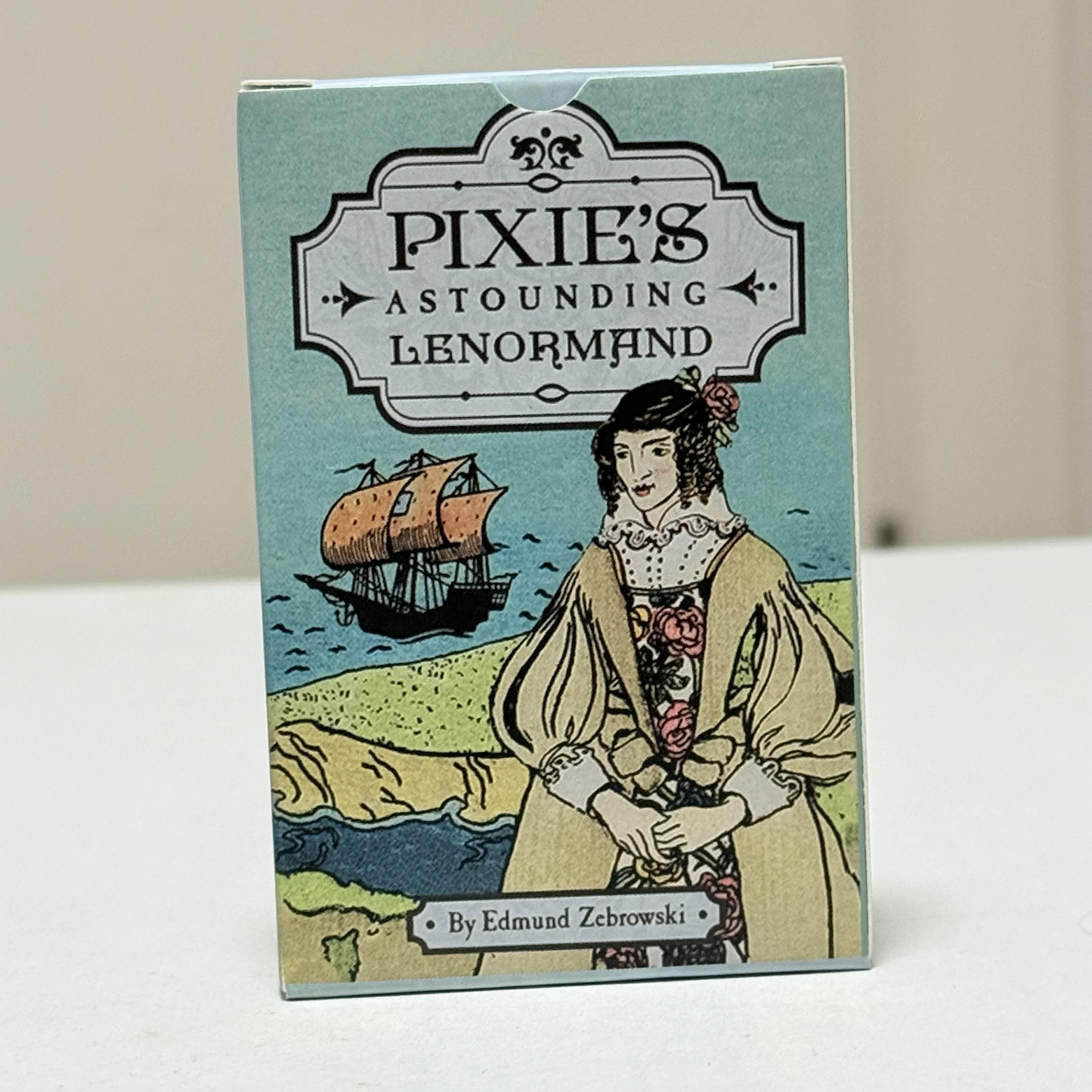 بطاقة لينورماند مذهلة من بيكسي 9*6 سنتيمتر الإنجليزية 36 أوراكل سطح السفينة ألعاب بطاقات التارو العرافة #2