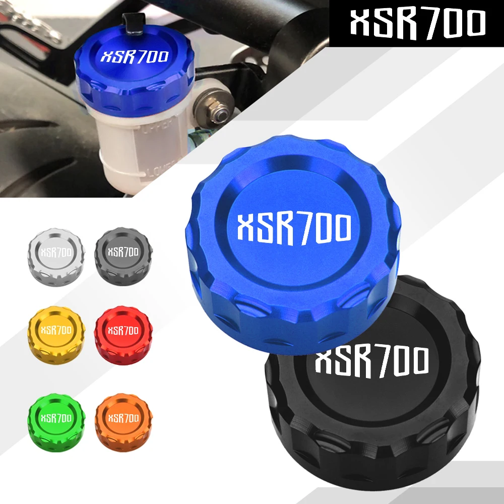 

For YAMAHA XSR700 XSR 700 2016-2021 2022 2023 2024 2025 Motorcycle Accessories CNC Rear Brake Fluid Reservoir Cap Cylinder Cover