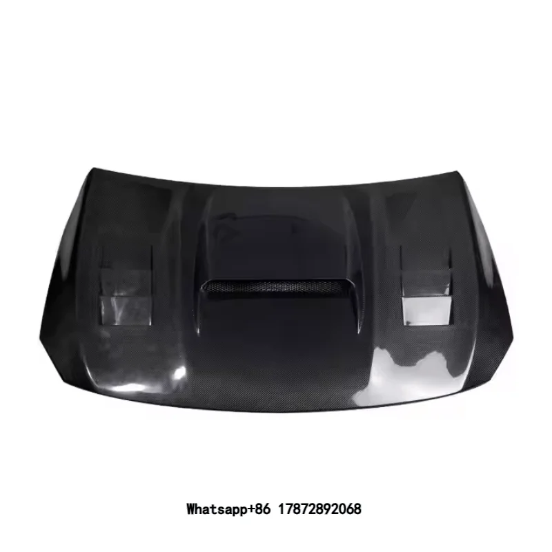 

New Carbon Fiber Engine Hood GLA-Class W118 2015-2019 GLA200/220/260 Black Glossy/Matte Finish UV