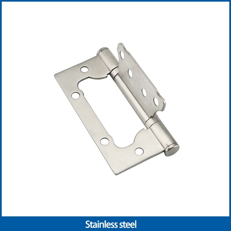 

304 Stainless Steel Brushed Concealed Mother Child Hinge Wooden Door Industrial Automation Equipment Thickened Hinge