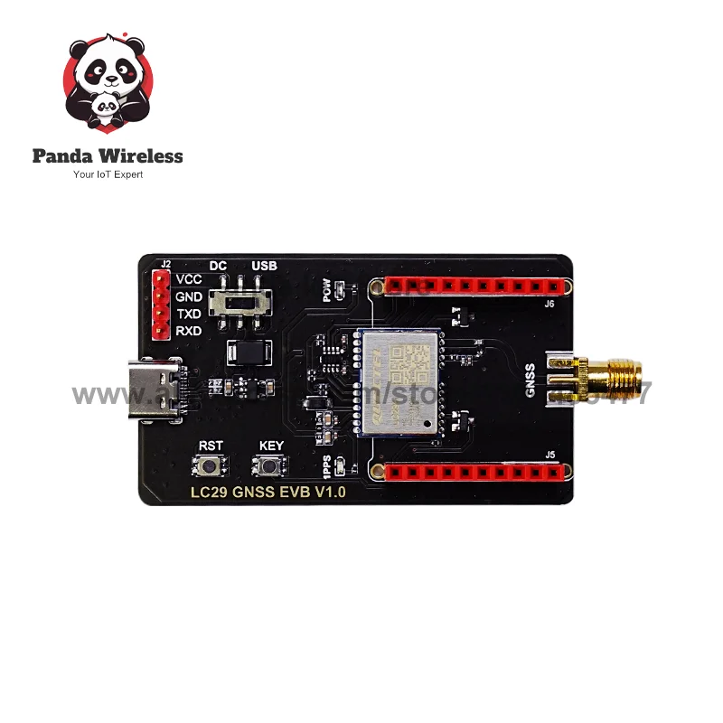 Antarmuka antena GNSS LC29H dengan papan inti pin ganda dan papan EVB, kabel aktif dual-band tipe-C untuk penentuan posisi RTK