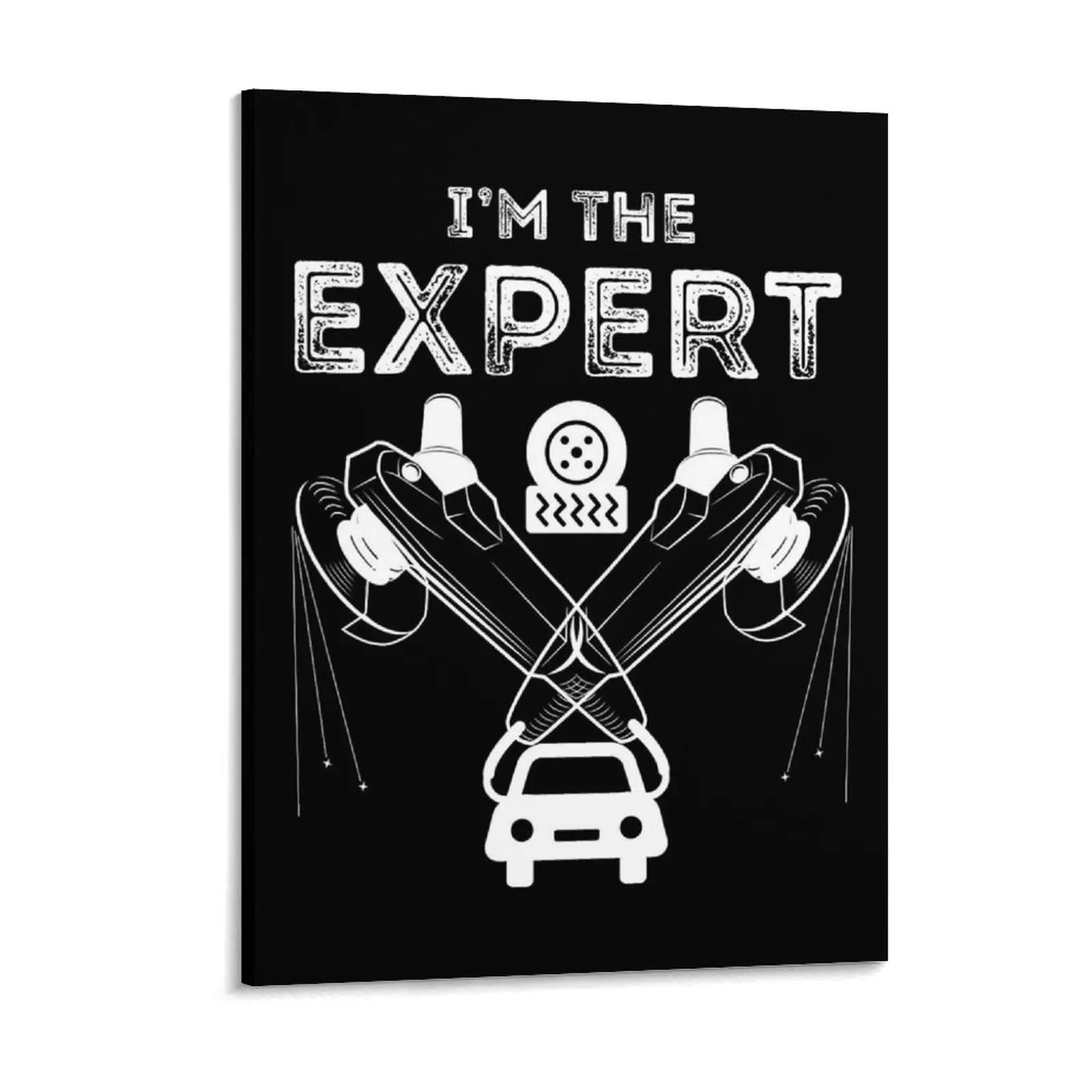 

Car Detailer Canvas Painting Poster Customized Living Room Wall Cave Cinema Pub Mural Tin Sign