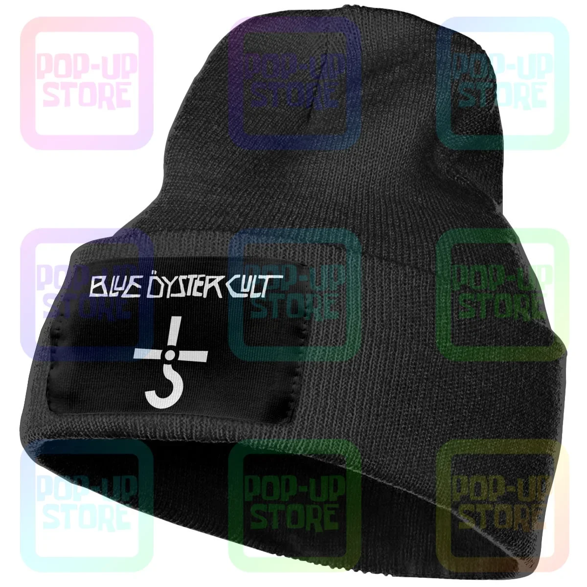 Blue Oyster Cult American Rock Music Band 1967 Knitted Beanie Hat Beanies Cap Trendy Hipster Best Quality