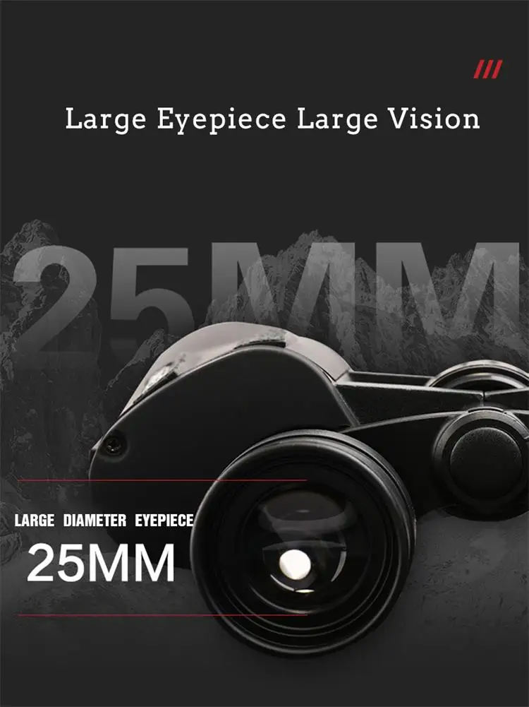 50000M German Military 20X50 Zoom HD BAK4-Prism Powerful Binoculars Long Range Professional Telescope Low Night Vision Camping