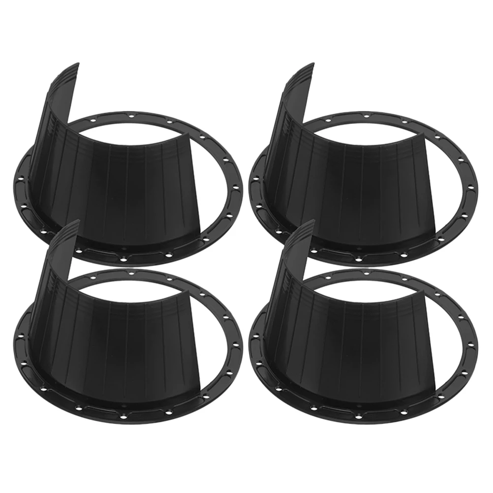 

4Pcs Waterproof Car Speaker Covers Durable Protection Set Easy Clean Secure Fit Speaker Accessories for Car Audio