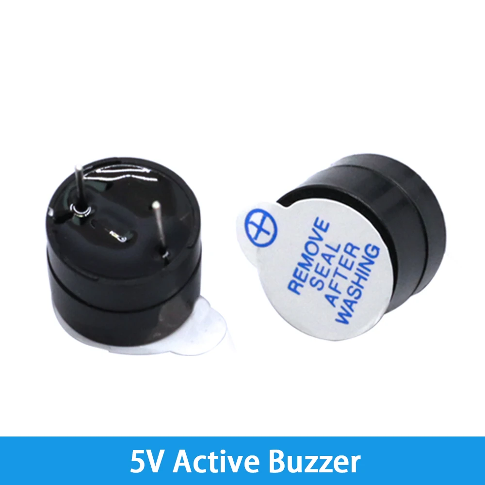10PCS Active Buzzer 3V/5V/12V/16R TMB12A03 TMB12A05 TMB12A12 Magnetic Long Continous Beep Tone 12095 12*9.5mm Mini Plug Speaker