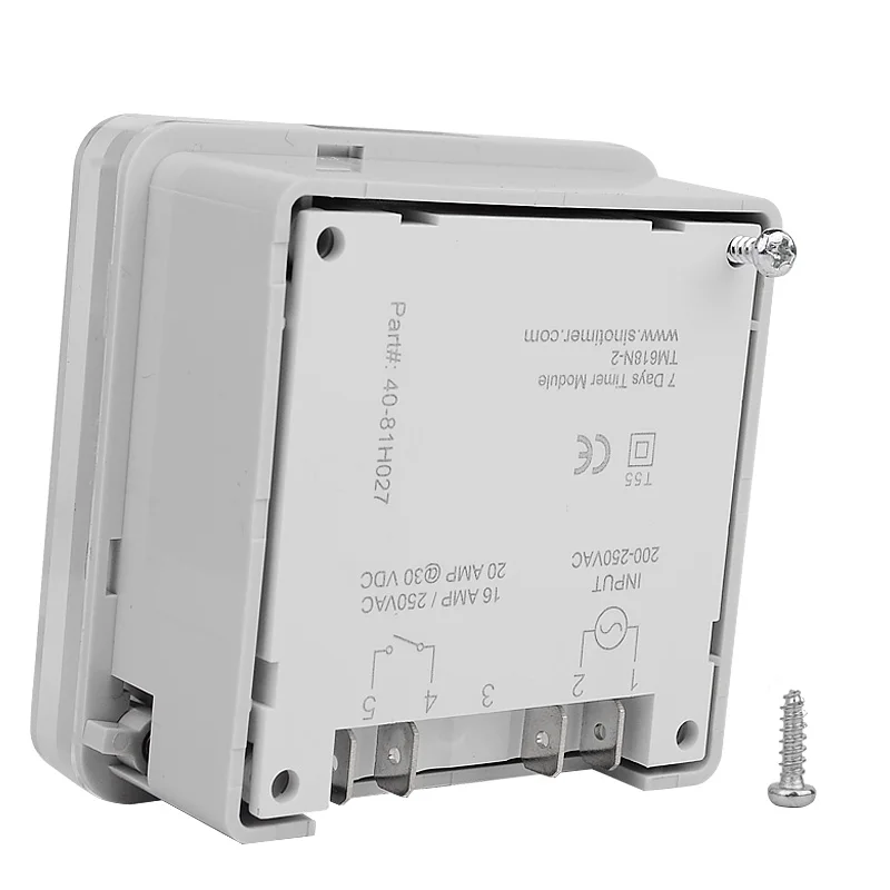 Panel Mounting Plastic Transparent Case Waterproof Cover Enclosure Protection for Time Switch Timer SINOTIMER TM618 CN101 CN101A