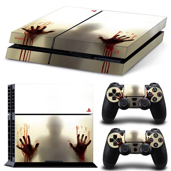 Pegatinas de piel con tema de juegos para consolas y controladores - Calcomanías artísticas de PVC con diseño de ventilación, extraíbles sin residuos