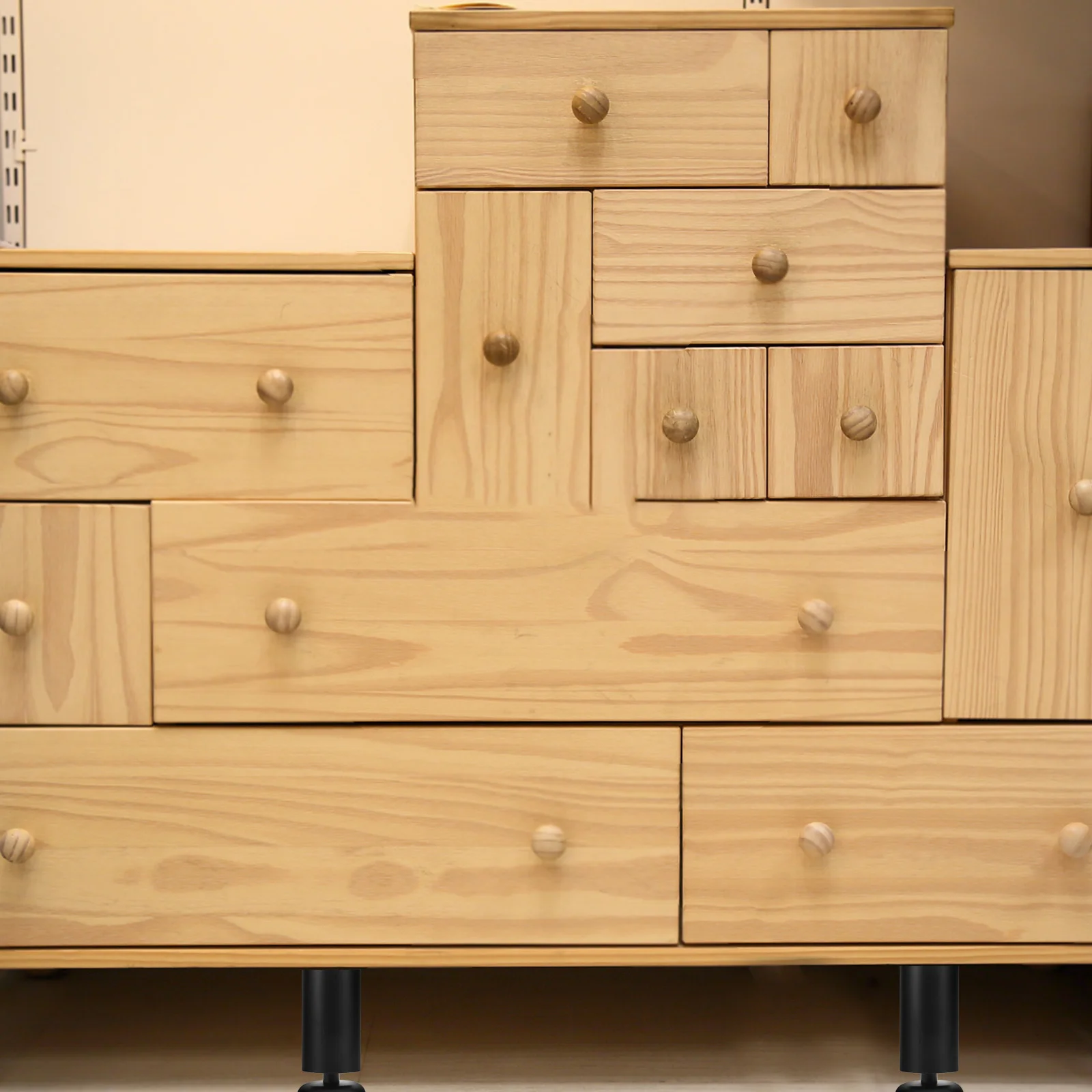 

4pcs Stainless Steel Furniture Feet Table For Bed Frame Cabinet Wood Furniture Support Non-Slip Metal Legs Short Sturdy