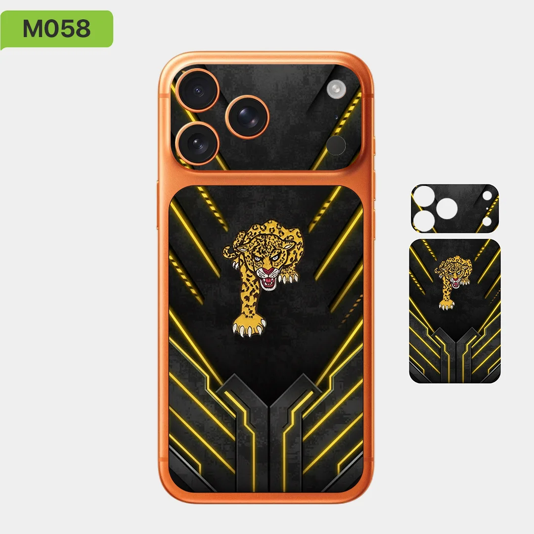 Skins para iPhone 17 Pro max /17 Pro, Colección de Nexa Skins, cam y Batterry BC009