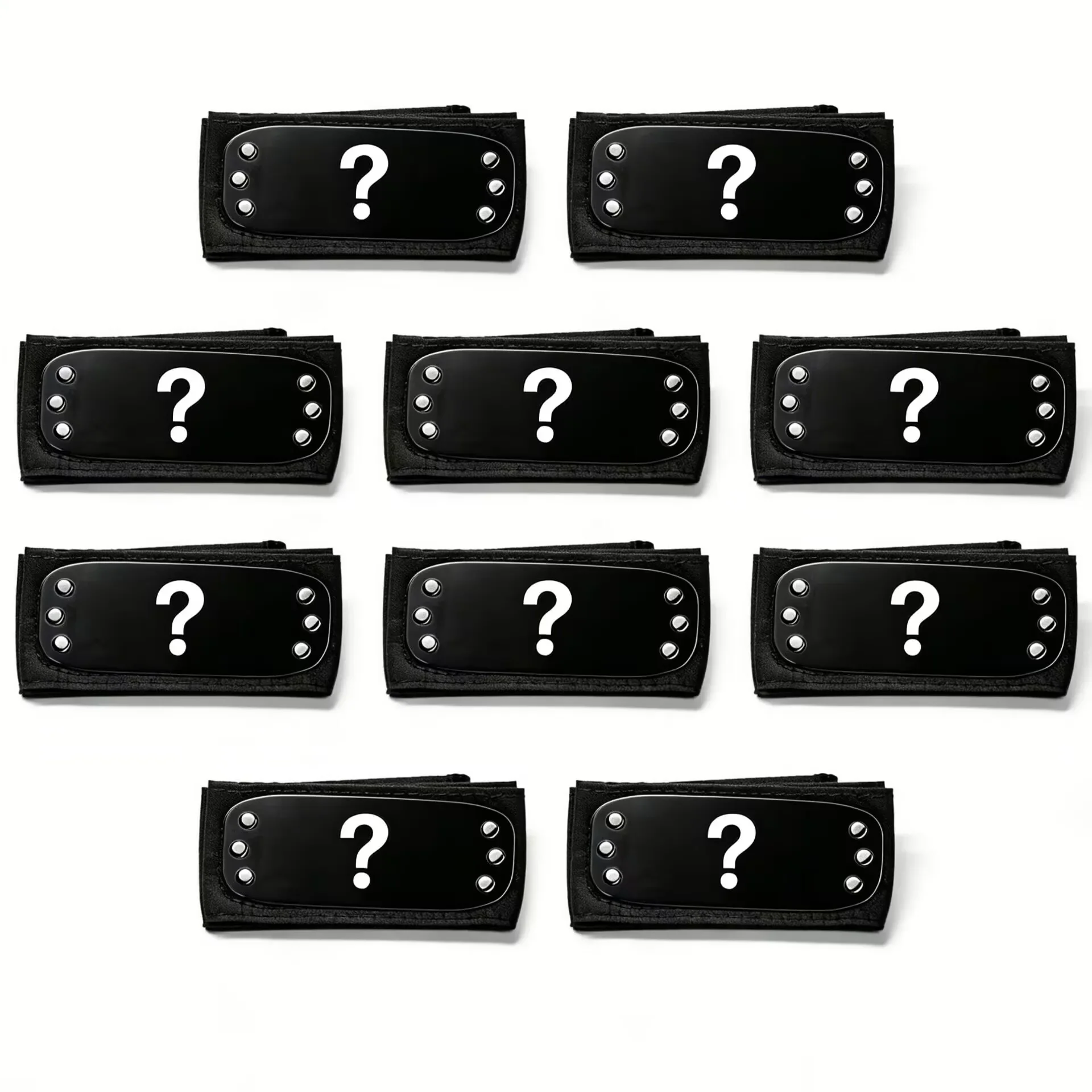 Bandai Naruto Sasuke Stirnband, Rebell Ninja Konoha, schützendes Stirnband, Kakashi Bandana, Cosplay, Anime, Kostümzubehör, Geschenk, Spielzeug