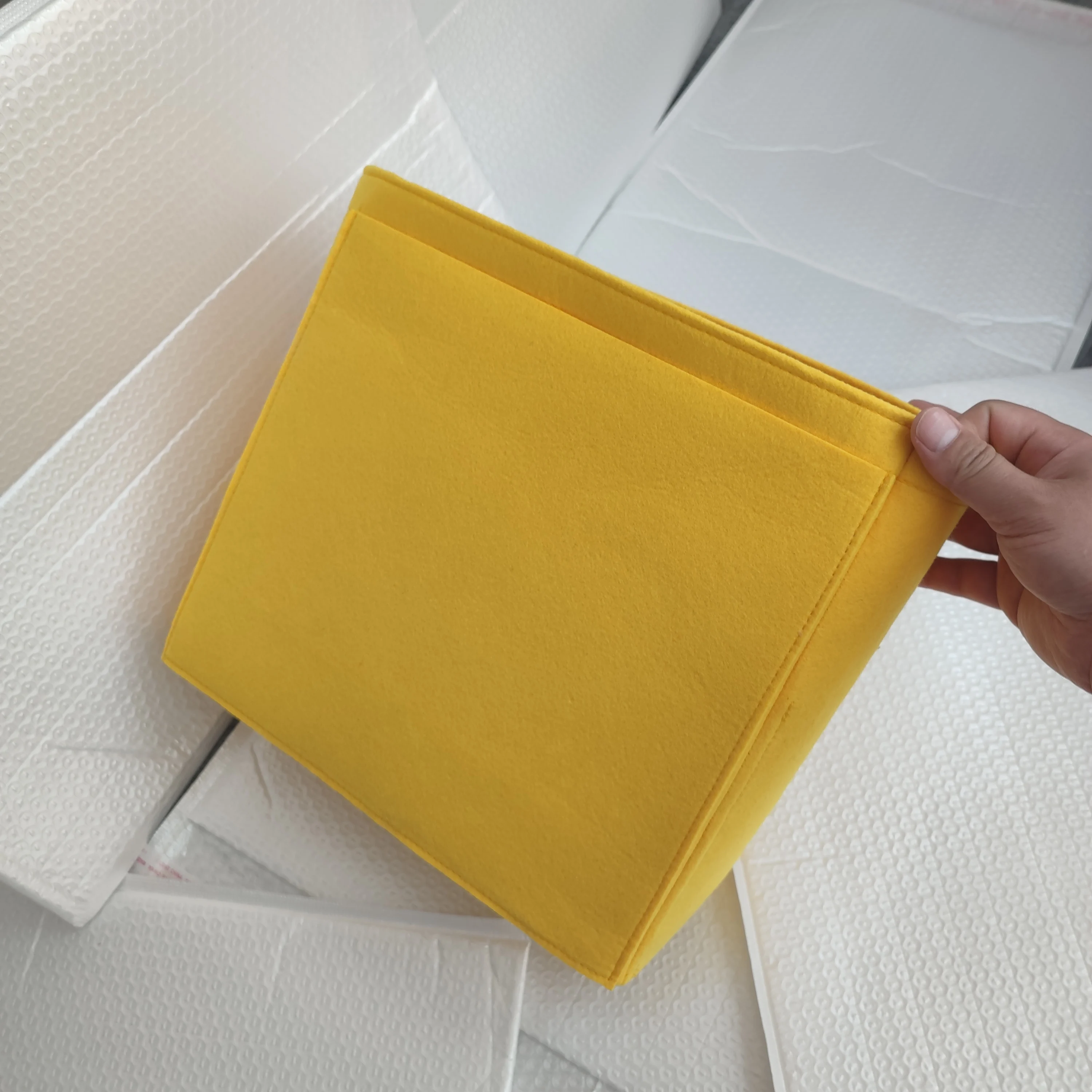 Felt Purse Insert Organizer For longchamp Le Pliage Original M Backpack , Travel Rucksack Shapers Tote Bags Storage Divider