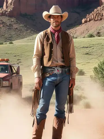 2025 new queue trend item Western denim style belt for men, high-quality leather, niche design men's belt,