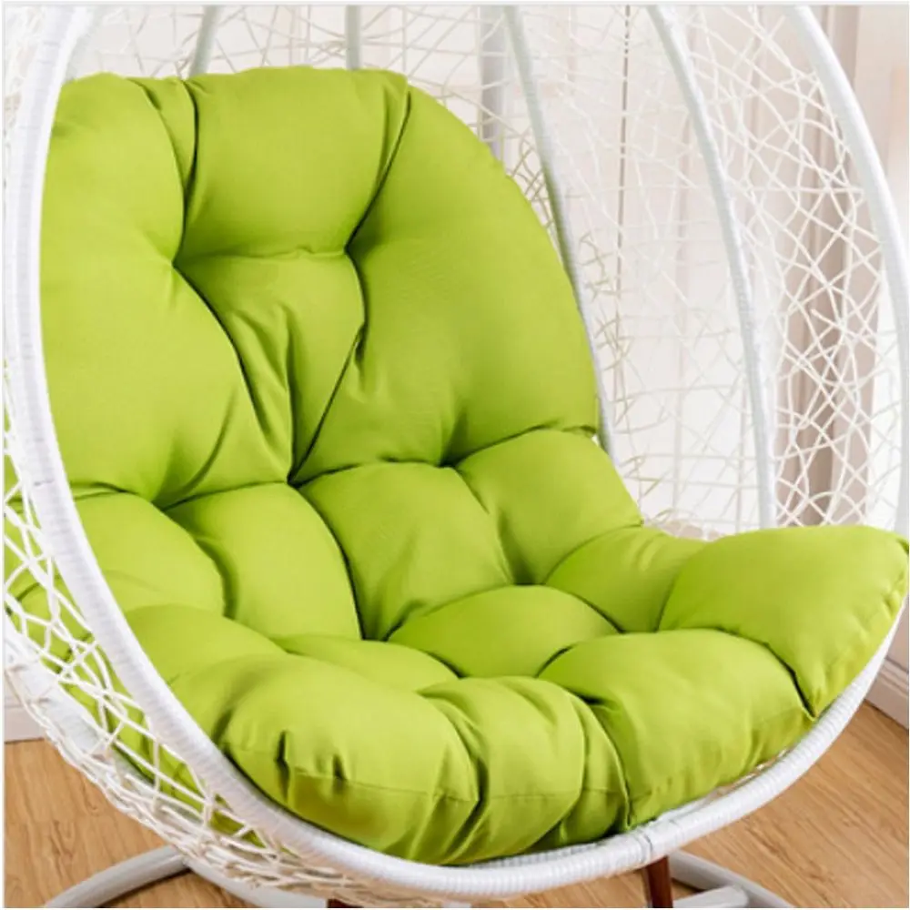 Balcony Egg Chair Cushion Seat Pad Swing Hanging Chair Mat Pillow Patio Garden Outdoor Thickened Hammock Rocking Chair for Home